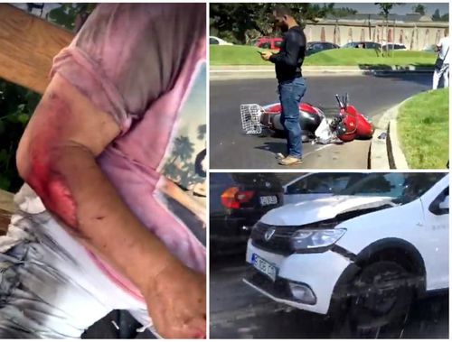 Accidente înb București din cauza substanței cu care a fost spălată șoseaua