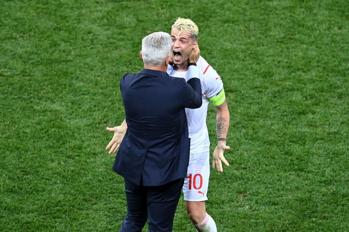 Faza pe care toți am ratat-o! Moment genial pe Arena Națională: ce făcea Xhaka în timp ce colegii sărbătoreau cu galeria