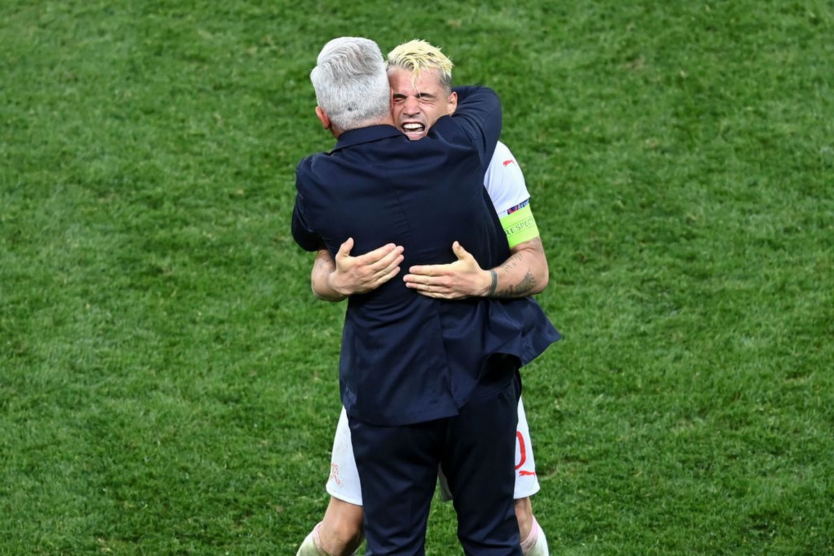 Faza pe care toți am ratat-o! Moment genial pe Arena Națională: ce făcea Xhaka în timp ce colegii sărbătoreau cu galeria