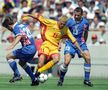 Pe 30 iunie 1998, România pierdea în fața Croației, 0-1, în optimile de finală ale CM din Franța în ceea ce avea să rămână ultima partidă a tricolorilor la un turneu final mondial. Foto: Imago