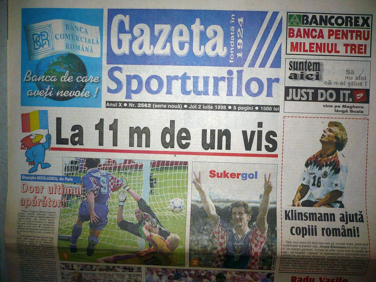 24 de ani de la ultimul meci al României la Mondiale » „Ori luăm exemplul Ungariei, ori adio fotbal!”