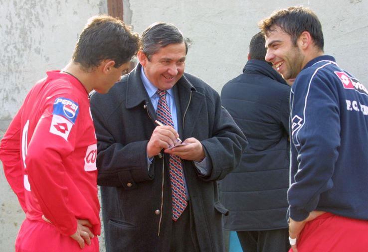 Nicolae Berechet (în centru) - imagine din arhiva GSP cu fostul personaj influent de la Dinamo