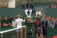 Moment incredibil la Wimbledon » A pierdut meciul din cauza sancțiunii arbitrului: „Nu știam că o să-mi ia punct pentru asta”