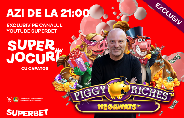 Intrăm cu Dan Capatos în lumea porcușorilor superbogați, de la 21 pe YouTube Superbet