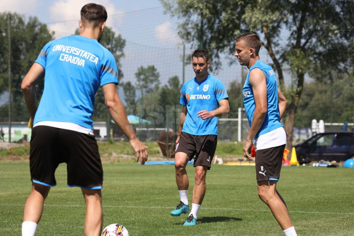 Antrenament Universitatea Craiova, 30 iunie 2023