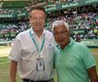 Ion Geantă și Ralf Weber, fiul lui Gerhard Weber, în 2023 Foto: ATP Halle