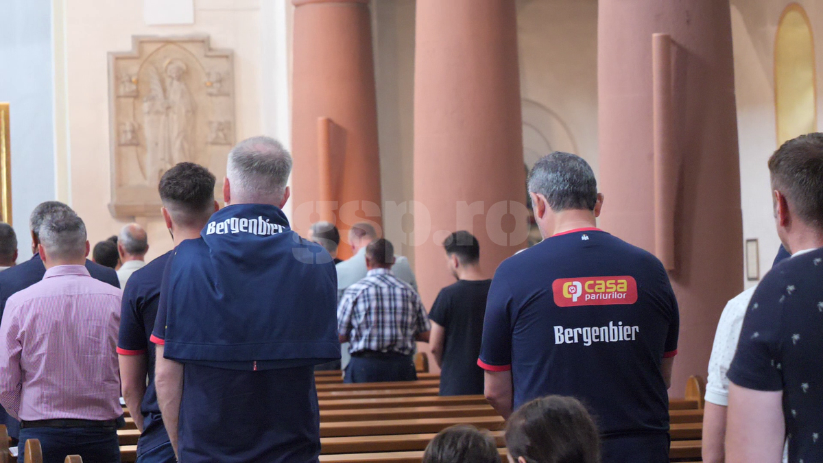 Edward Iordănescu a mers la Liturghie » Mesaj în fața a zeci de români: „Suntem creștini ortodocși, care se închină la Dumnezeu, nu la caracatiță”