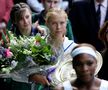 Maria Sharapova părăsind terenul alături de Serena Williams  FOTO Guliver/GettyImages
