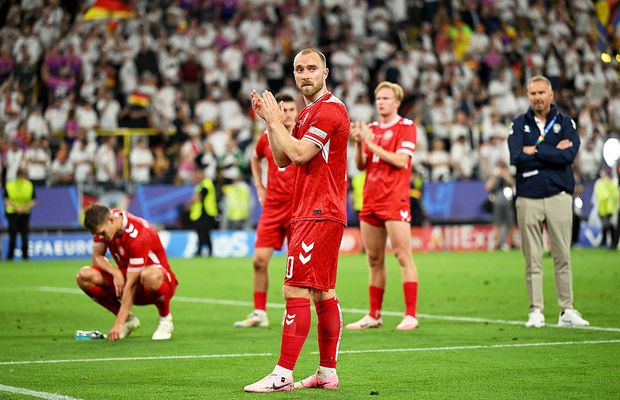 Dărâmați, dar împreună » Ce s-a întâmplat după finalul dureros din Germania - Danemarca: gestul lui Eriksen și jucătorul care nu se putea ridica