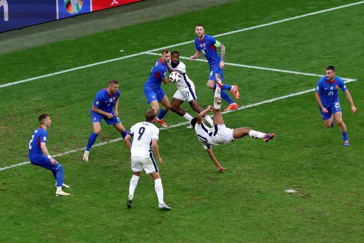 Golul din foarfecă semnat de Jude Bellingham / Foto: Getty Images