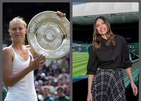 Maria Sharapova, vizită la Wimbledon după 20 de ani de la triumful său neașteptat pe iarba londoneză