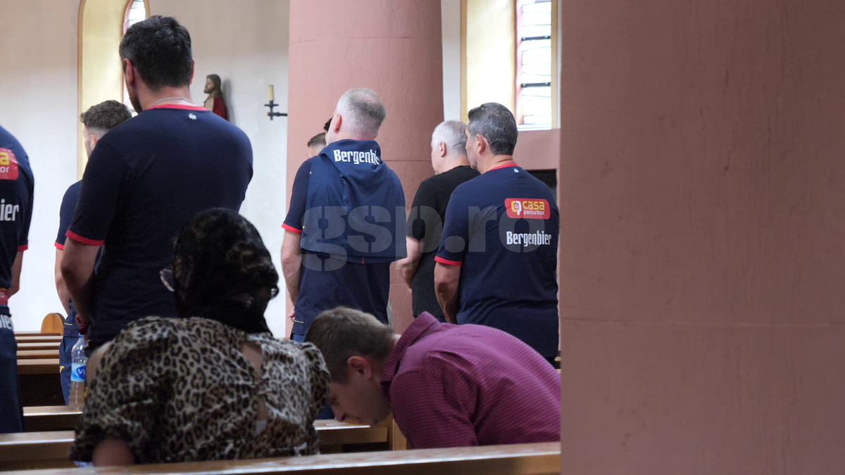 Edward Iordănescu a mers la Liturghie » Mesaj în fața a zeci de români: „Suntem creștini ortodocși, care se închină la Dumnezeu, nu la caracatiță”