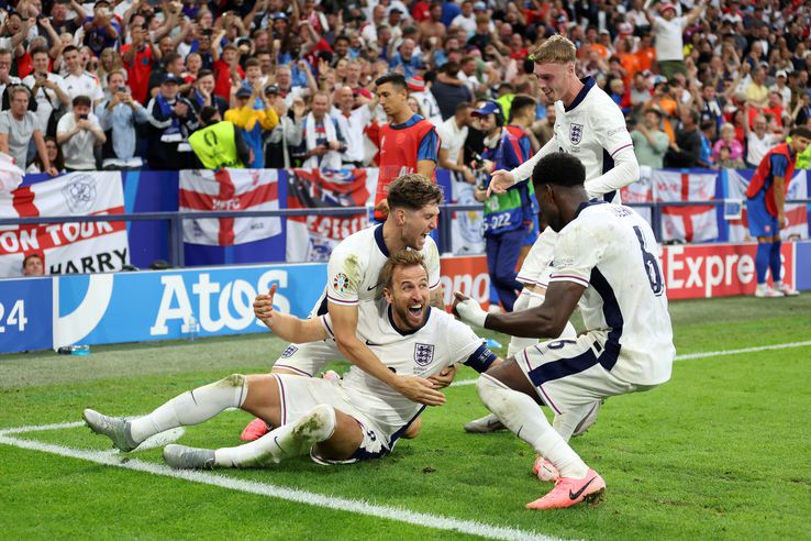 Golul de 2-1 marcat de Harry Kane în Anglia - Slovacia / Foto: Getty Images