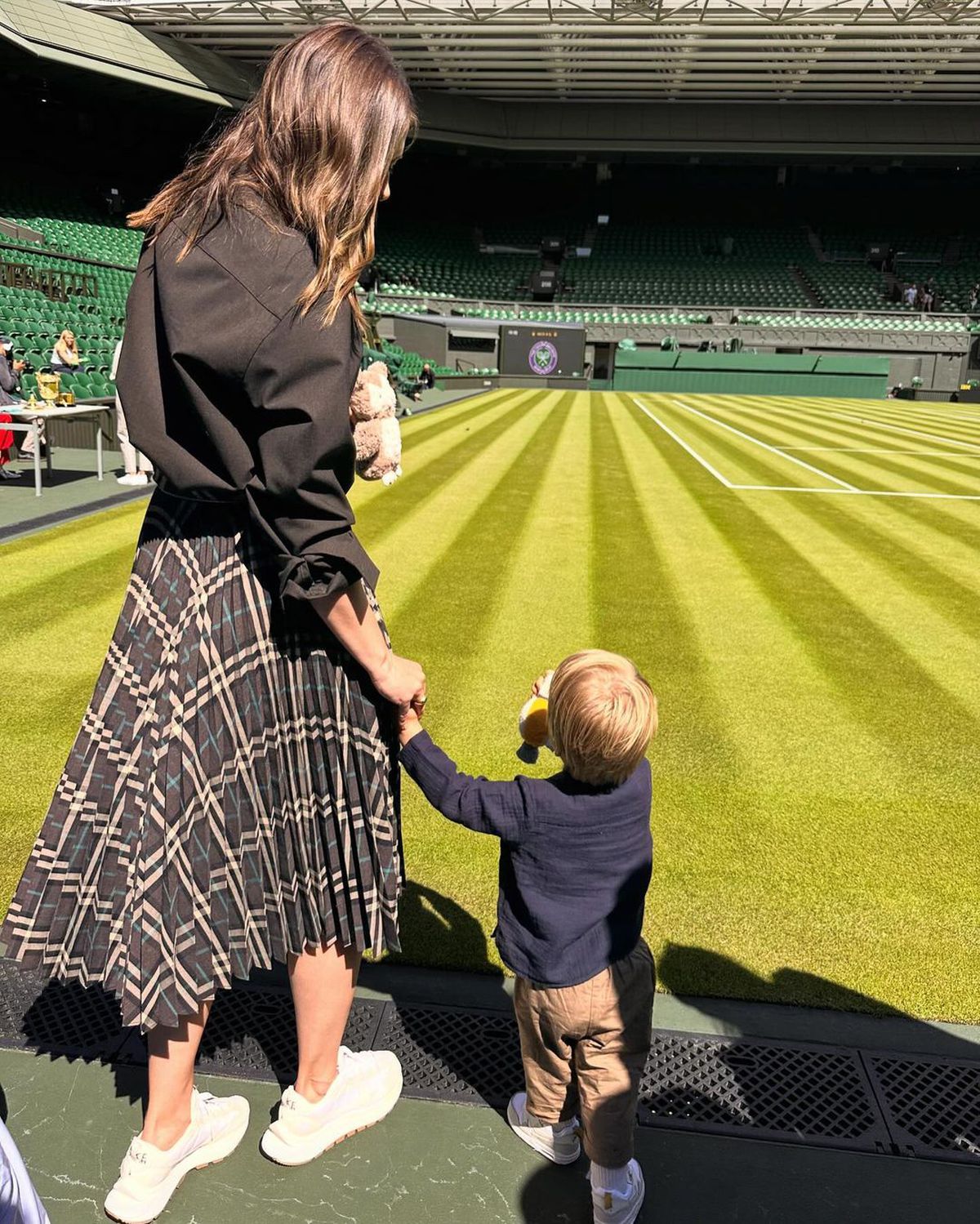 Maria Sharapova, vizită la Wimbledon după 20 de ani de la triumful său neașteptat pe iarba londoneză