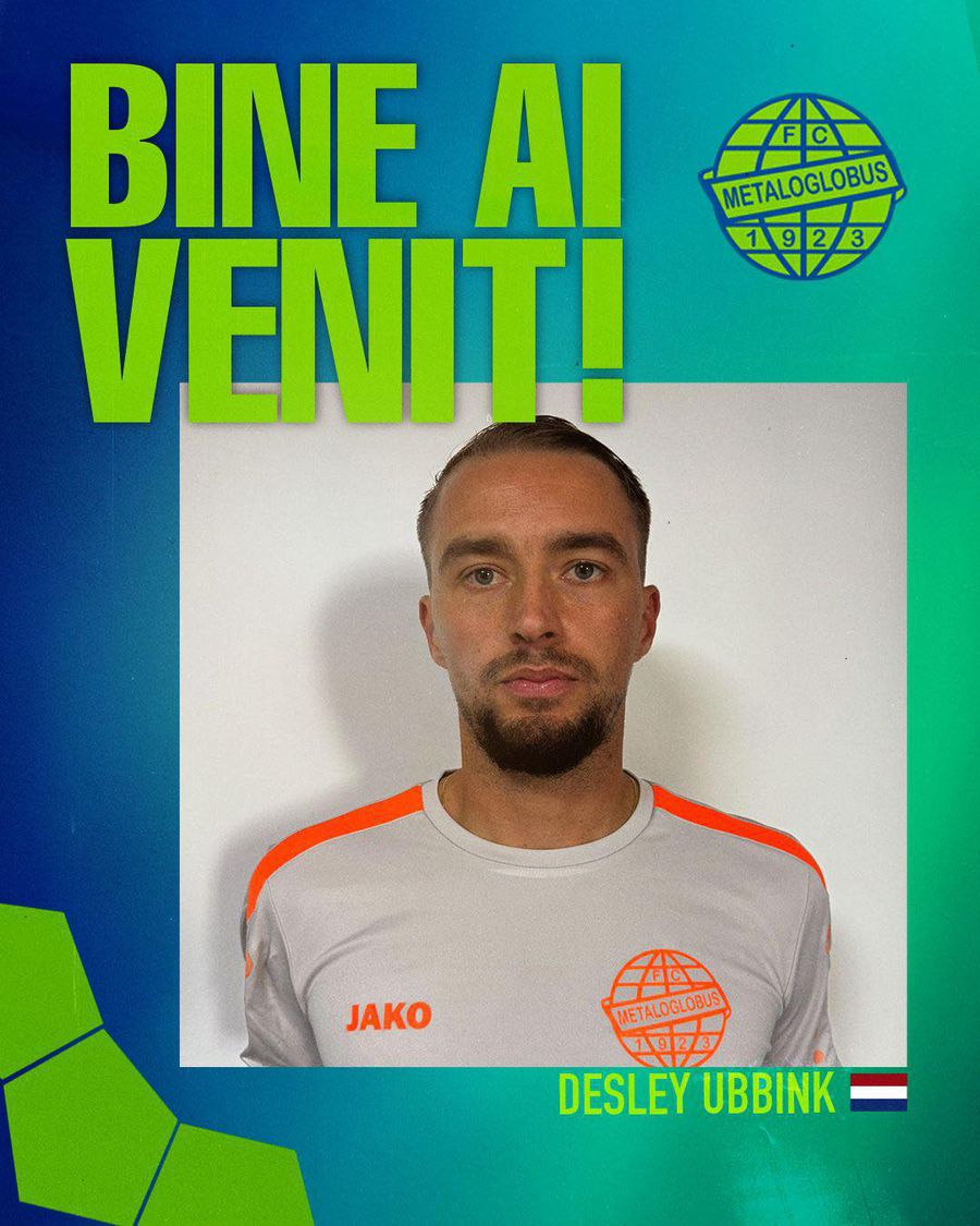 Desley Ubbink a semnat în Superliga: „Bine ai venit!”