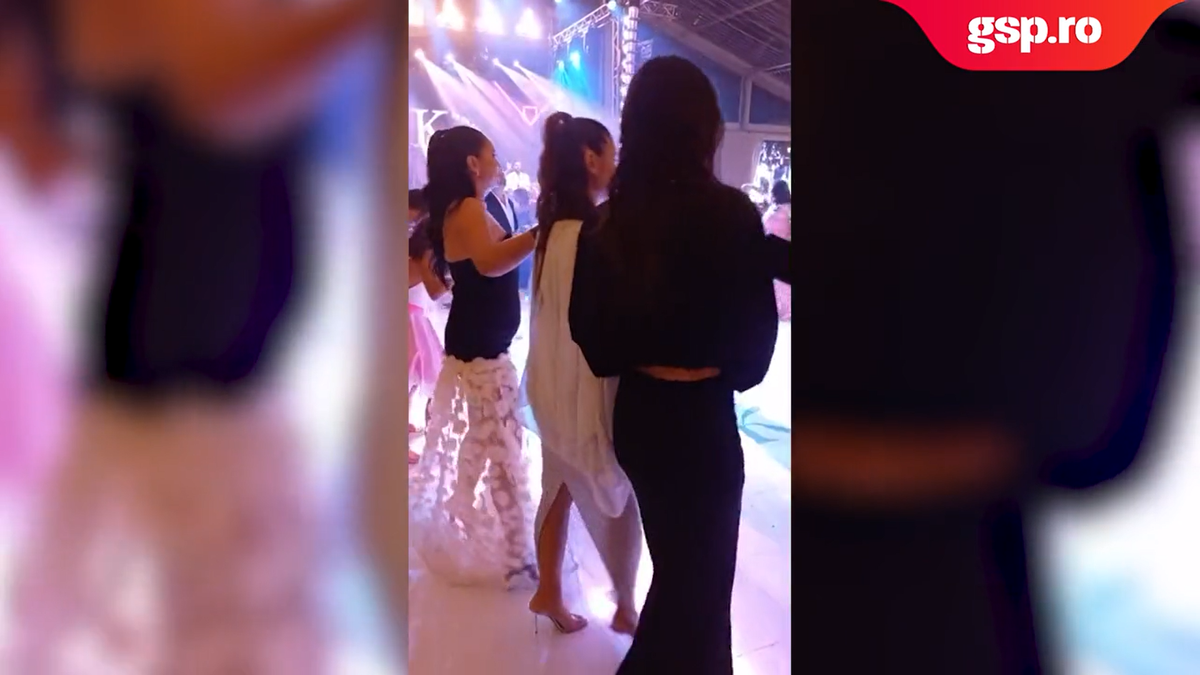 Imagini tari de la petrecere » Kira, Thomas și Ianis s-au dat în spectacol pe ringul de dans + ce a conținut meniul
