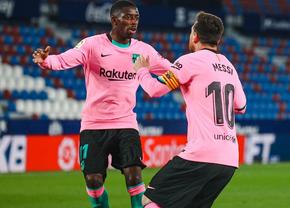 L-a bătut și apoi l-a dezbrăcat! Dembele i-a luat inclusiv ghetele lui Lionel Messi și s-a lăudat pe internet