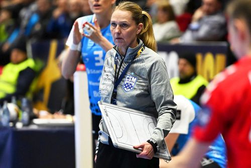 Helle Thomsen nu mai este antrenoarea lui CSM București/Foto: Imago Images