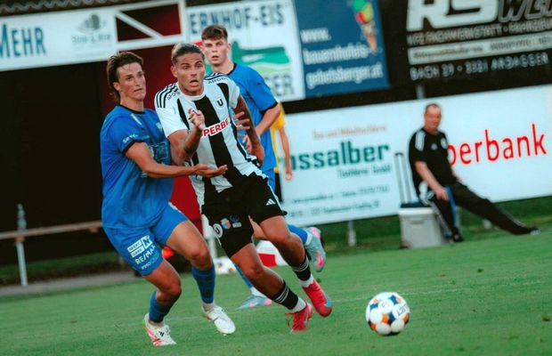 U Cluj, bătută de locul 6 din Cehia în al doilea amical din Austria