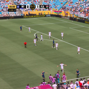 Inter - Fluminense, în optimile Campionatului Mondial al Cluburilor. FOTO: DAZN