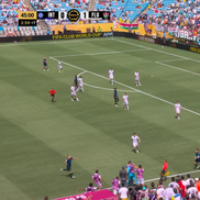 Inter - Fluminense, în optimile Campionatului Mondial al Cluburilor. FOTO: DAZN