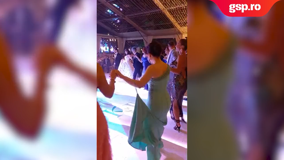 Imagini tari de la petrecere » Kira, Thomas și Ianis s-au dat în spectacol pe ringul de dans + ce a conținut meniul