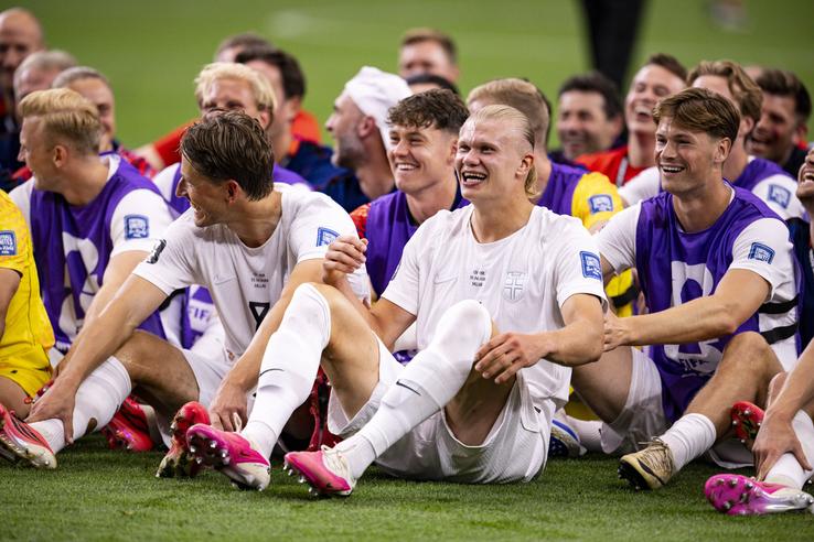 Erling Haaland, după Coasta de Fildeș - Norvegia // foto: Imago Images