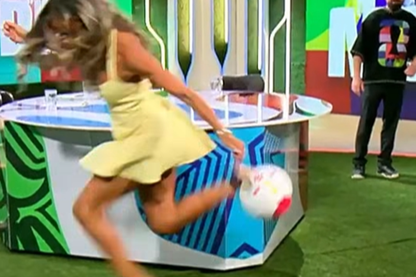 „Diana-braziliana”, show în platoul Antenei 1
