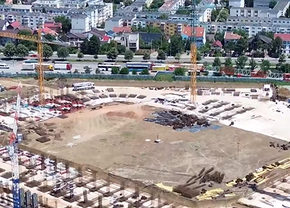 Imagini spectaculoase din dronă! Așa arată azi stadionul cu o particularitate nemaivăzută în România
