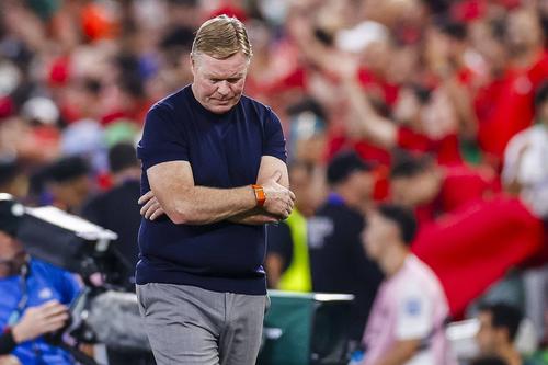 Ronald Koeman, decepționat după eșecul Olandei în fața Marocului / Foto: Imago
