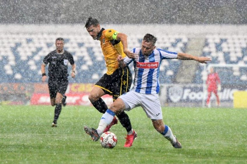 Poli Iași s-a impus în fața lui FC Voluntari, scor 2-1 // FOTO: Facebook @ FC Politehnica Iași