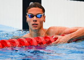 David Popovici, în drumul spre o nouă finală! A terminat ultimul seria la 50m liber