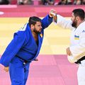 Vlăduț Simionescu, la categoria +100 kg, a fost ultimul judoka român pe tabloul olimpic. // FOTO: Raed Krishan