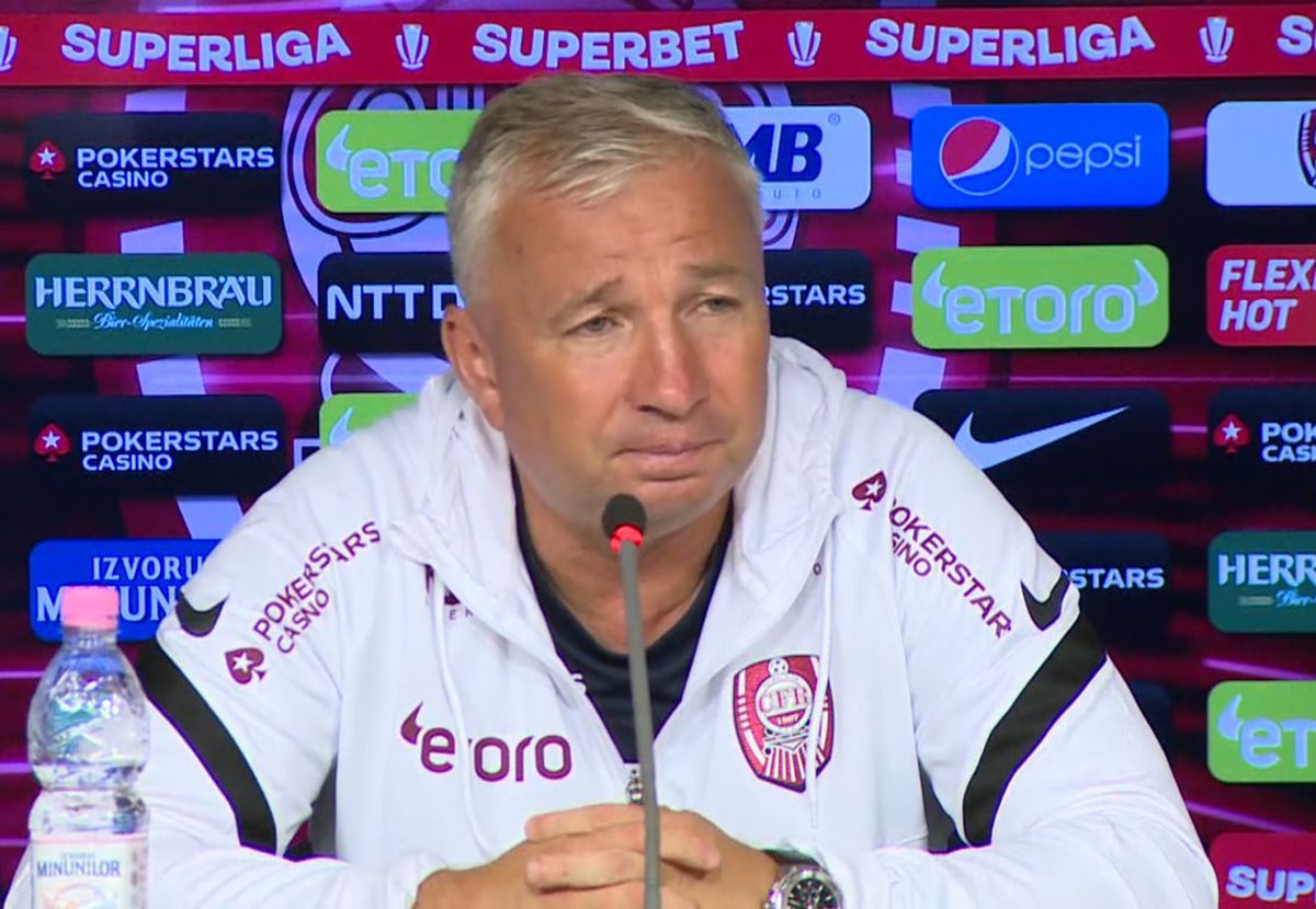 Dan Petrescu, contrariat de 2 fotbaliști ai campioanei CFR: „Ei niciodată nu sunt bine. Nu știu ce se întâmplă”