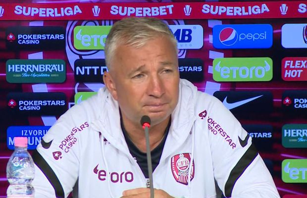 Dan Petrescu, contrariat de 2 fotbaliști ai campioanei CFR: „Ei niciodată nu sunt bine. Nu știu ce se întâmplă”