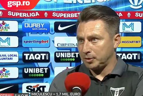 FC Voluntari - UTA 3-0 | Ilie Poenaru, antrenorul arădenilor, a criticat prestația echipei sale de la Mioveni.