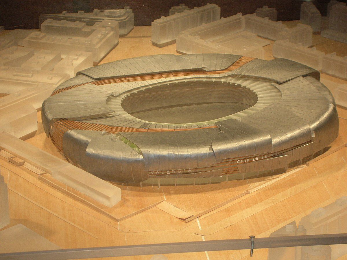 Noul (Nou) Mestalla, stadionul din Valencia