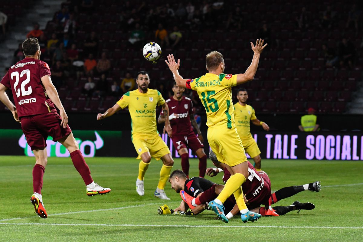 CFR Cluj - CS Mioveni 4-2 » Victorie atipică pentru Dan Petrescu