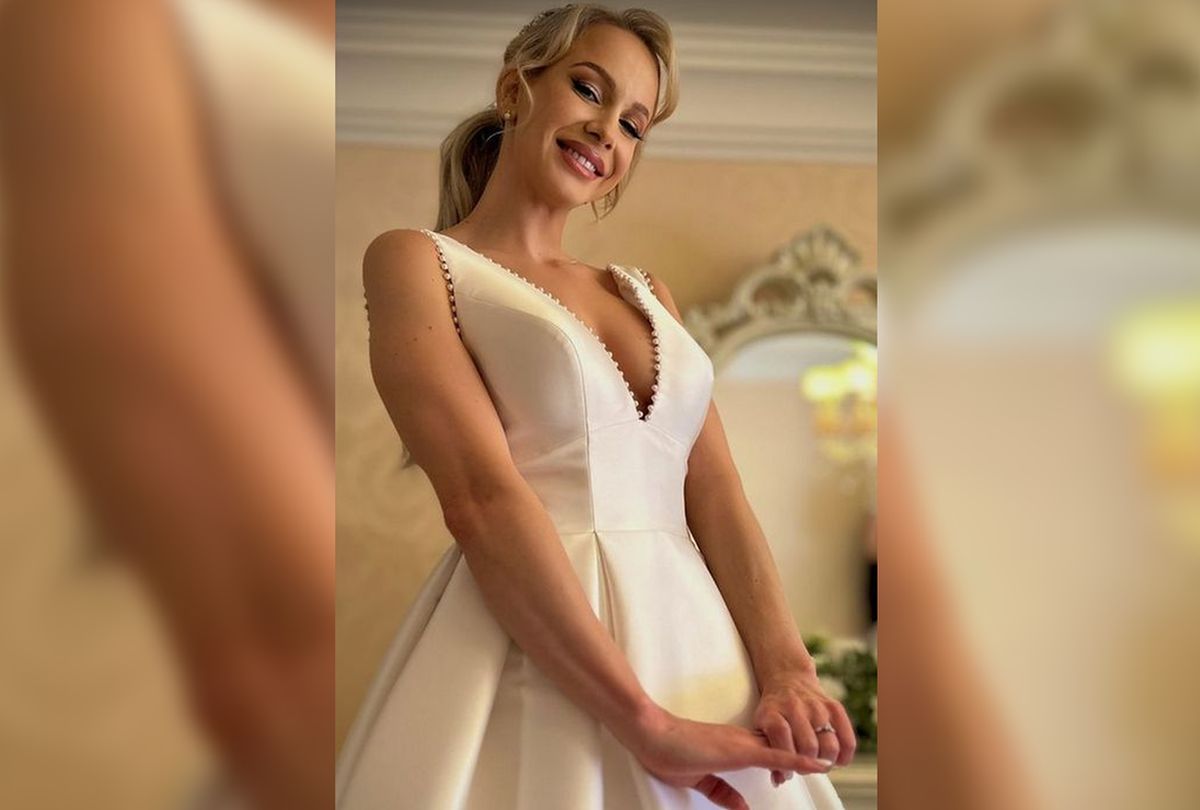 Sandra Izbașa, ținută spectaculoasă la nuntă » Cum a apărut fosta gimnastă