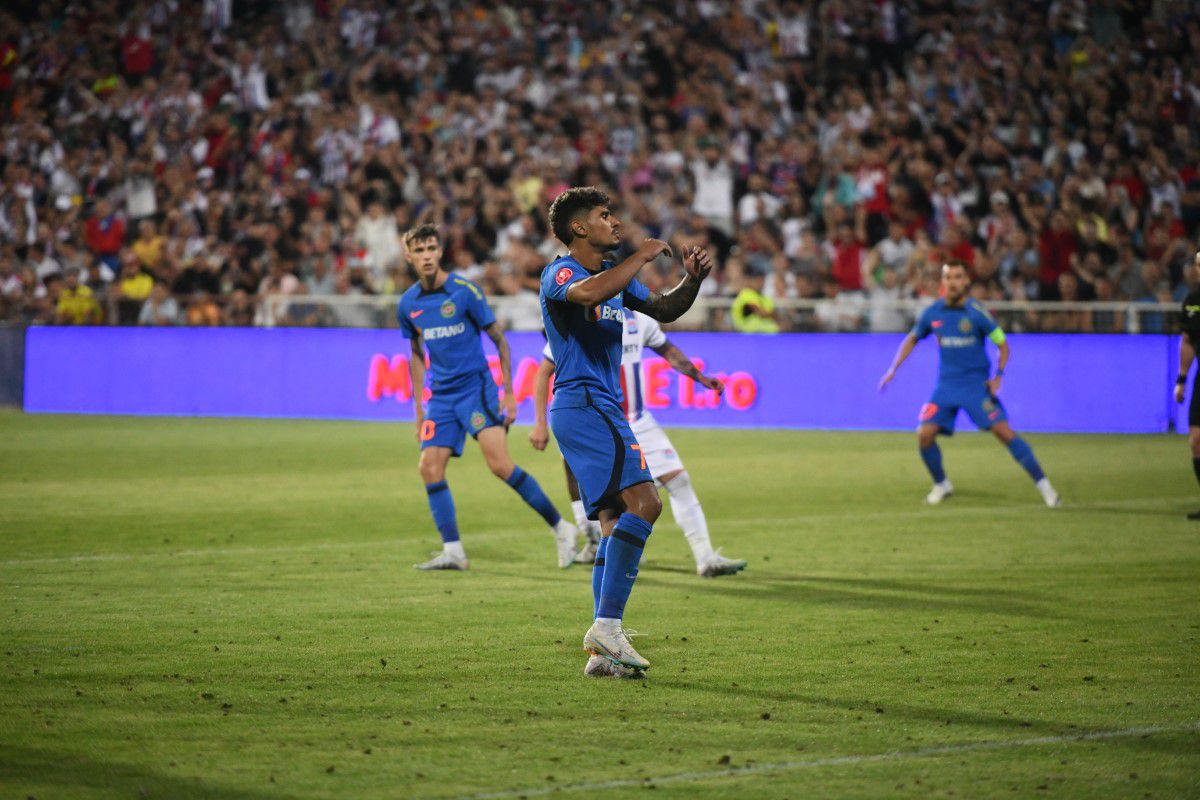 Florinel Coman a ratat un penalty în Oțelul - FCSB