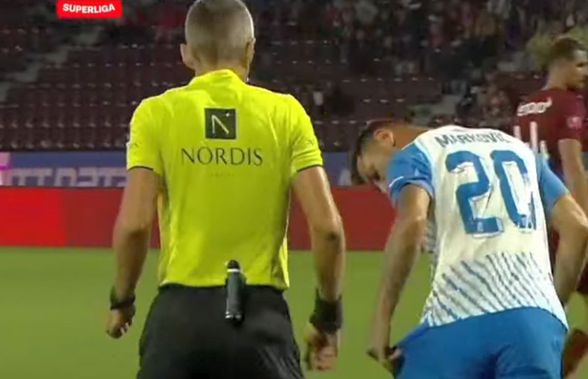 Arbitrii au dormit în Gruia! Penalty-ul evident de la CFR - Craiova pe care Petrescu și Chivulete NU l-au văzut