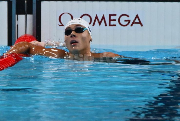 David Popovici, calificare în semifinala probei de 100 metri liber de la Jocurile Olimpice / FOTO: Raed Krishan (GSP.ro)