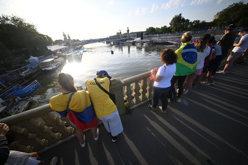 Proba masculină de triatlon, programată marţi, amânată pentru miercuri, foto / Raed Krishan (GSP)