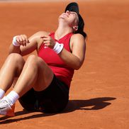 Bianca Andreescu, în lacrimi după accidentarea de la Jocurile Olimpice, foto: Getty Images