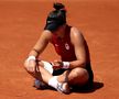 Bianca Andreescu, în lacrimi după accidentarea de la Jocurile Olimpice, foto: Getty Images