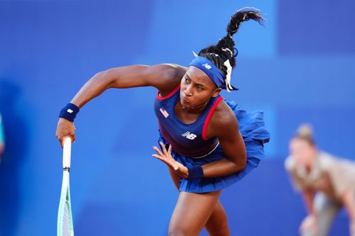 Donna Vekic (28 de ani, locul 21 WTA) a învins-o pe Coco Gauff (20 de ani, locul 2 WTA), scor 7-6, 6-2, în optimile Jocurilor Olimpice de la Paris. / foto: Imago Images