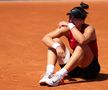 Bianca Andreescu, în lacrimi după accidentarea de la Jocurile Olimpice, foto: Getty Images