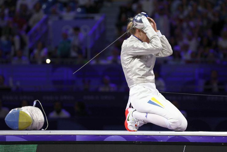 Scrimera Olga Kharlan a obținut medalia de bronz, prima a Ucrainei la Jocurile Olimpice / Sursă foto: Imago Images