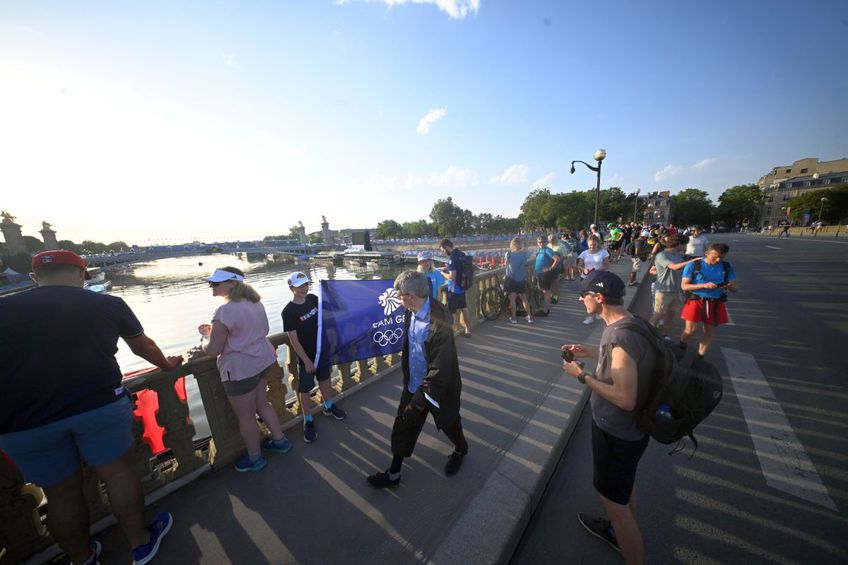 Proba masculină de triatlon, amânată din cauza calității apei, foto / Raed Krishan (GSP)