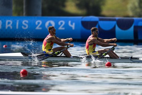 Andrei Cornea și Marian Enache în acțiune la JO 2024 Foto: COSR